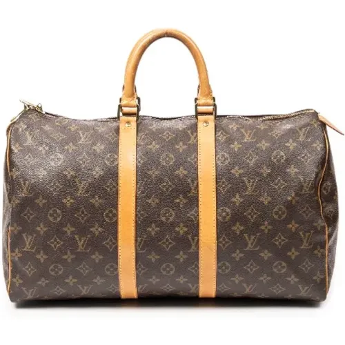 Pre-owned Coated canvas handbags , female, Sizes: ONE SIZE - Louis Vuitton Vintage - Modalova