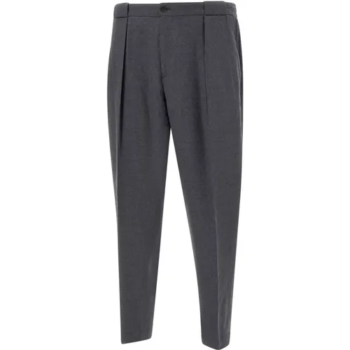 Grey Trousers 1949 Style , male, Sizes: M, S - Briglia - Modalova