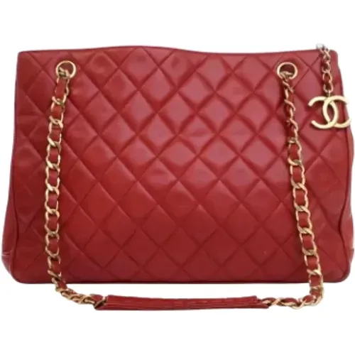 Pre-owned Leather chanel-bags , female, Sizes: ONE SIZE - Chanel Vintage - Modalova