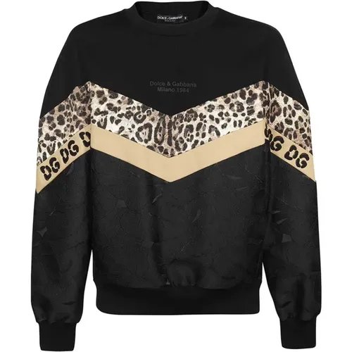 Men's Clothing Sweatshirts Aw23 , male, Sizes: M - Dolce & Gabbana - Modalova