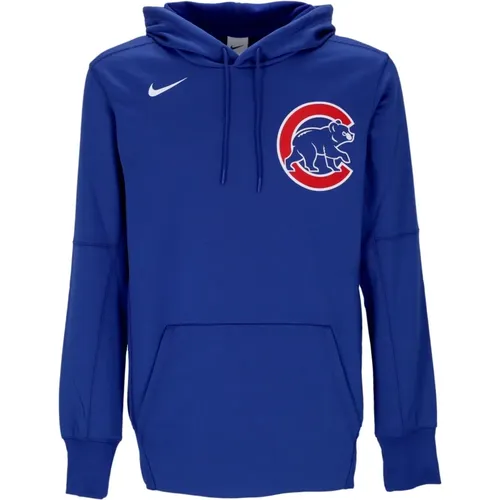 Chicago Cubs Wordmark Kapuzenpullover Sweatshirt - Nike - Modalova