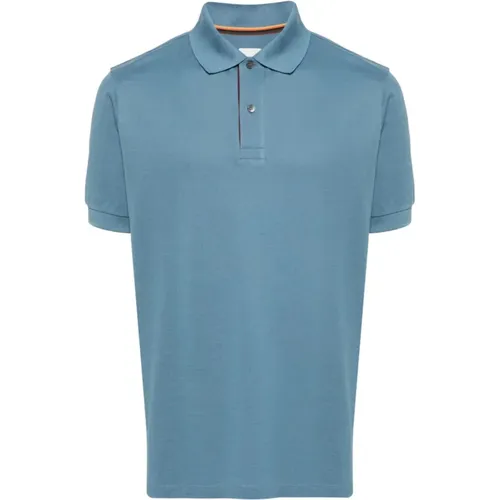 Clear Classic Polo Shirt , male, Sizes: L, S, XL, 2XL, M - PS By Paul Smith - Modalova