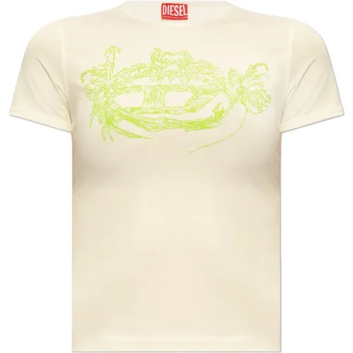 T-shirt 'T-Uncuties-P3' , Damen, Größe: M - Diesel - Modalova