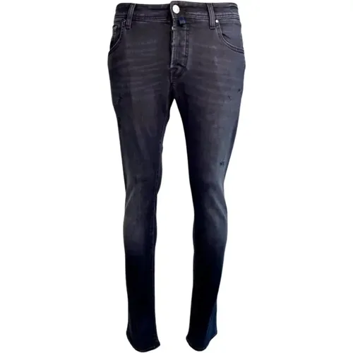 Distressed Washed Denim Jeans , male, Sizes: W31, W34, W37 - Jacob Cohën - Modalova