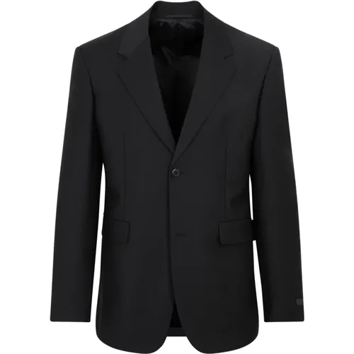 Mohair Wool Jacket Aw23 , male, Sizes: L - Prada - Modalova