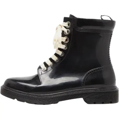 Pre-owned Rubber boots , female, Sizes: 7 UK - Sergio Rossi Pre-owned - Modalova