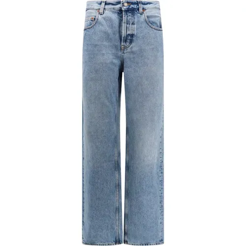 Wide Leg Jeans , female, Sizes: W29, W25 - Saint Laurent - Modalova