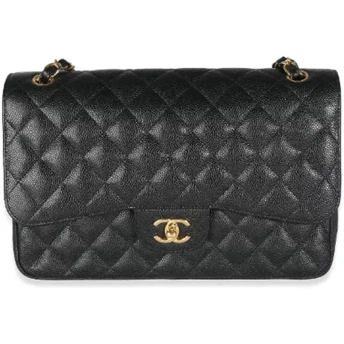 Pre-owned Leather chanel-bags , female, Sizes: ONE SIZE - Chanel Vintage - Modalova