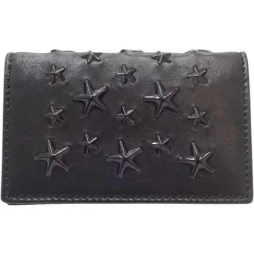 Pre-owned Leather wallets , female, Sizes: ONE SIZE - Jimmy Choo Pre-owned - Modalova