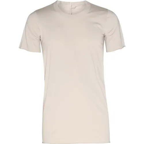 Perlen Baumwoll Polo T-Shirt , Herren, Größe: M - Rick Owens - Modalova