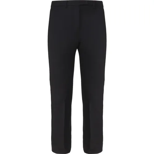 Trousers with Front Fold , female, Sizes: 2XS, S, XS - Max Mara - Modalova