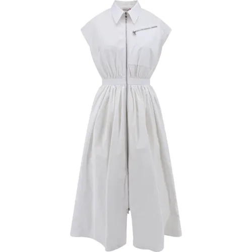 Cotton Dress , female, Sizes: S, XS - alexander mcqueen - Modalova
