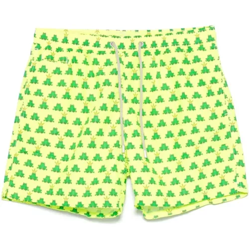 Sea Frog Swim Shorts , male, Sizes: M, L - MC2 Saint Barth - Modalova