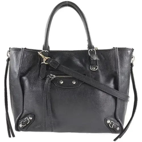 Pre-owned Leather crossbody-bags , female, Sizes: ONE SIZE - Balenciaga Vintage - Modalova