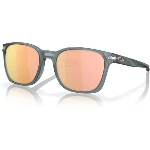 Matte Crystal Sunglasses , male, Sizes: 55 MM - Oakley - Modalova
