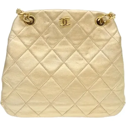 Pre-owned Leather chanel-bags , female, Sizes: ONE SIZE - Chanel Vintage - Modalova