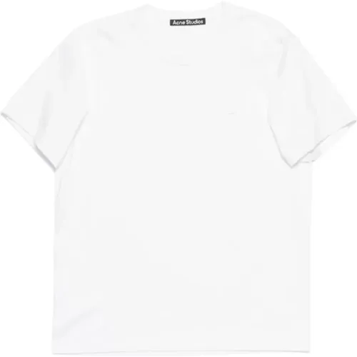 Weiße Tshirt Fa-Ux-Tshi000307 , Herren, Größe: 2XL - Acne Studios - Modalova