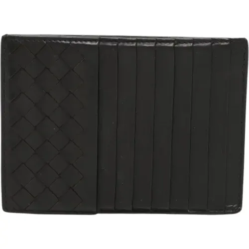 Pre-owned Leather wallets , male, Sizes: ONE SIZE - Bottega Veneta Vintage - Modalova