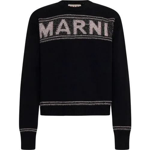 Sweaters for Women , male, Sizes: L, M, S - Marni - Modalova