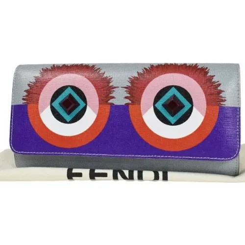 Pre-owned Leather wallets , female, Sizes: ONE SIZE - Fendi Vintage - Modalova