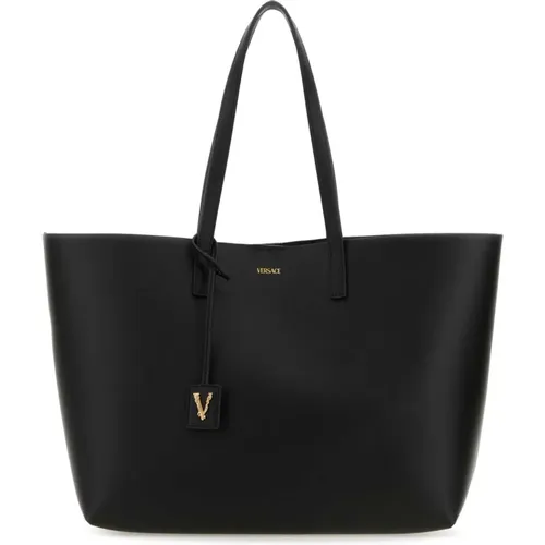 Virtus Shopping Bag , female, Sizes: ONE SIZE - Versace - Modalova