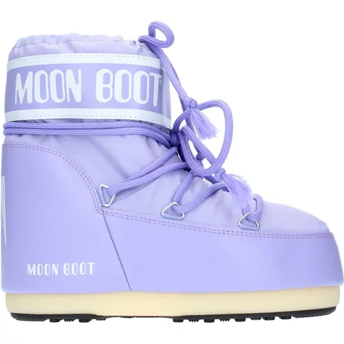 Stiefel Flieder , Damen, Größe: 36 EU - moon boot - Modalova