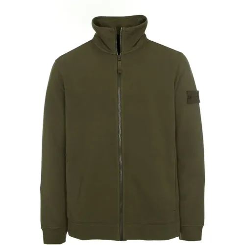 Ghost Fleece Zip Jacket , male, Sizes: M, 2XL - Stone Island - Modalova