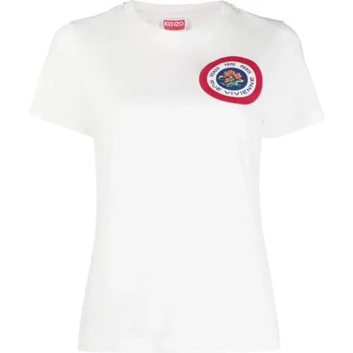 T-Shirts und Polos mit Grafikdruck , Damen, Größe: M - Kenzo - Modalova