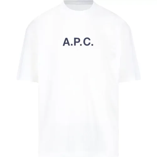 T-Shirts , male, Sizes: M - A.p.c. - Modalova