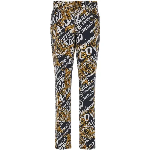 Stylish Jeans for Men and Women , female, Sizes: W25, W27, W28 - Versace Jeans Couture - Modalova