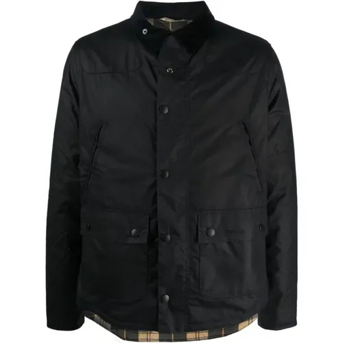 Reelin Wax Jacket , male, Sizes: 2XL, XL, L, M - Barbour - Modalova