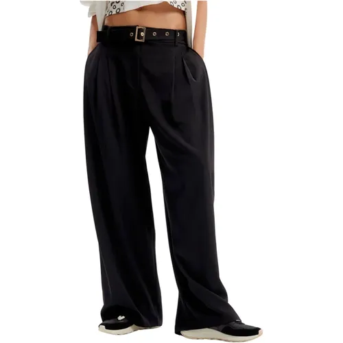 Stylish Pants , female, Sizes: L - Desigual - Modalova