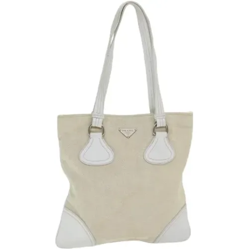 Pre-owned Canvas prada-bags , female, Sizes: ONE SIZE - Prada Vintage - Modalova