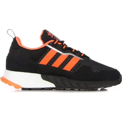 Boost Herren Low Sneaker - Kern Schwarz/Orange/Silber , Herren, Größe: 40 EU - Adidas - Modalova