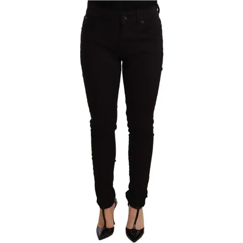 Slim Fit Denim Stretch Jeans , female, Sizes: XS - Dolce & Gabbana - Modalova