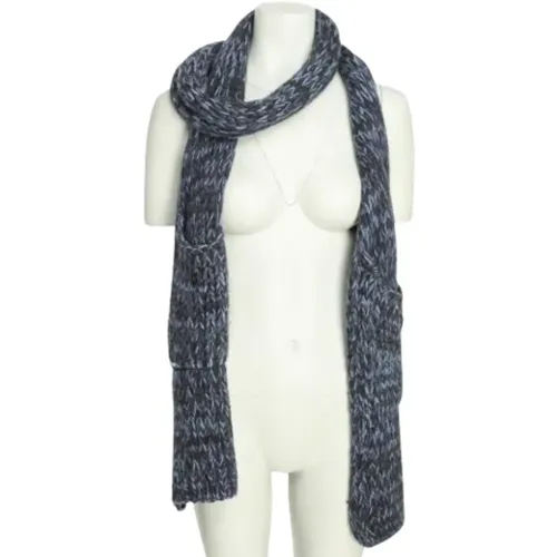 Pre-owned Knit scarves , female, Sizes: ONE SIZE - Chanel Vintage - Modalova