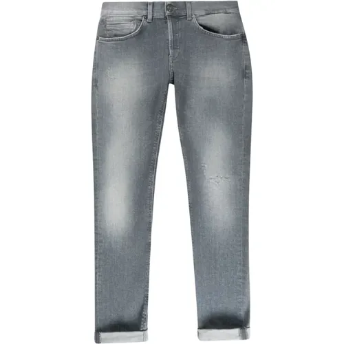 Slim Fit Denim Jeans , Herren, Größe: 3XL - Dondup - Modalova