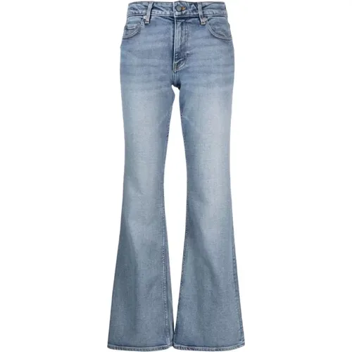 Gerades Jeans , Damen, Größe: W28 - Ganni - Modalova