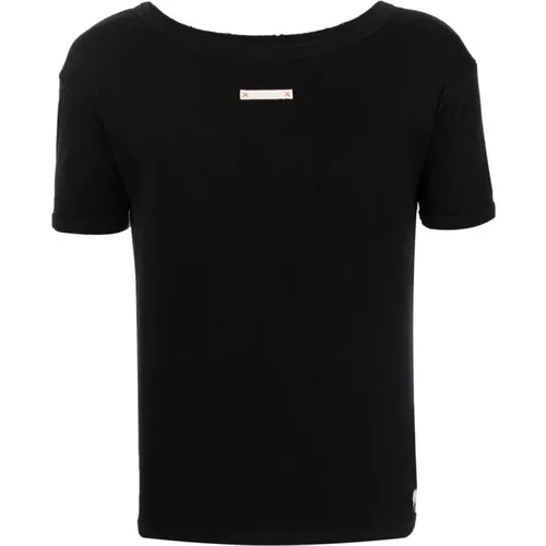 Schwarzes Herren T-Shirt - Maison Margiela - Modalova