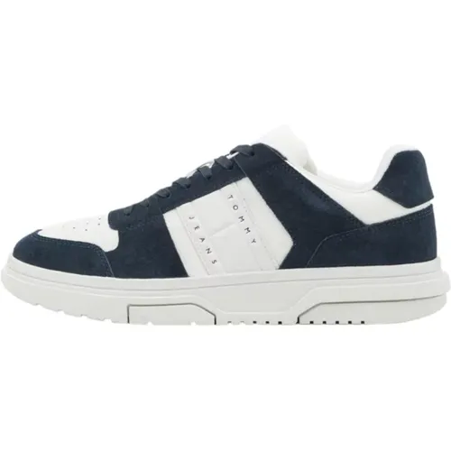 Brooklyn Suede Basketball Sneaker , Herren, Größe: 40 EU - Tommy Hilfiger - Modalova