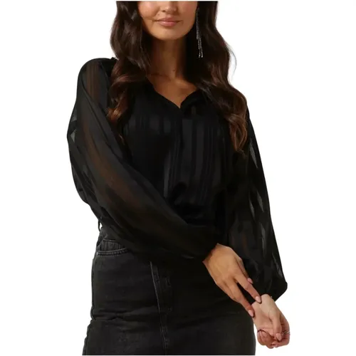 Schwarze Bartowmw Bluse - My Essential Wardrobe - Modalova