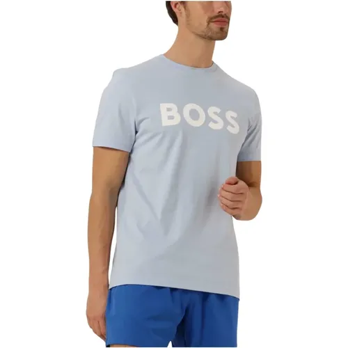 Herren Polo T-Shirts Trendy Thinking , Herren, Größe: L - Hugo Boss - Modalova