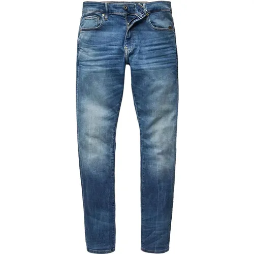 Indigo Denim Skinny Jeans , Herren, Größe: W30 L32 - G-Star - Modalova
