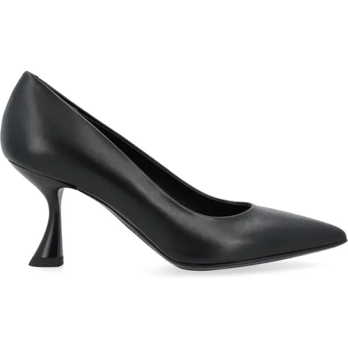 Calfskin Decollete Shoe , female, Sizes: 8 UK, 7 UK, 6 UK, 5 1/2 UK, 4 UK, 3 UK, 5 UK - Sergio Levantesi - Modalova