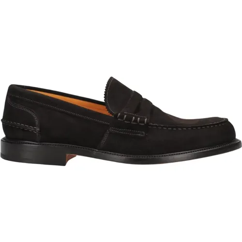 Handgefertigte Penny Loafer Schuhe , Herren, Größe: 41 EU - Mille885 - Modalova