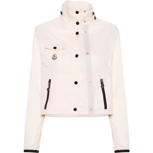 Lightweight Coat with Stand-Up Collar , female, Sizes: XS - Moncler - Modalova