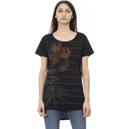 Elegantes Designer Tee mit kurzen rmeln - Trussardi - Modalova