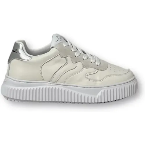 Laura Sneakers , female, Sizes: 3 UK, 5 UK, 7 UK, 4 UK, 6 UK - Voile blanche - Modalova