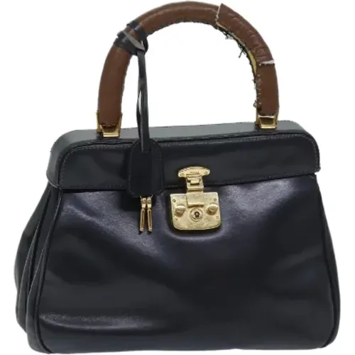 Pre-owned Leather handbags , female, Sizes: ONE SIZE - Gucci Vintage - Modalova