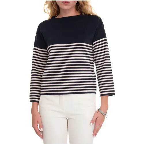 Otranto Round-necked pullover , Damen, Größe: L - Max Mara Studio - Modalova